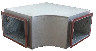 WSE/H水平消声弯头